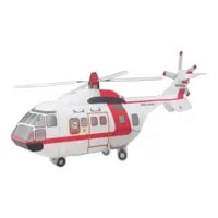 朝日航洋株式会社様_A4PPクラフトシリーズ(オリジナル_ヘリコプター)