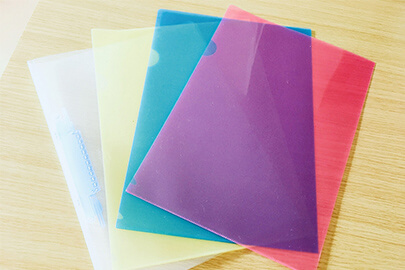 クリアファイルのホルダーを作成しよう