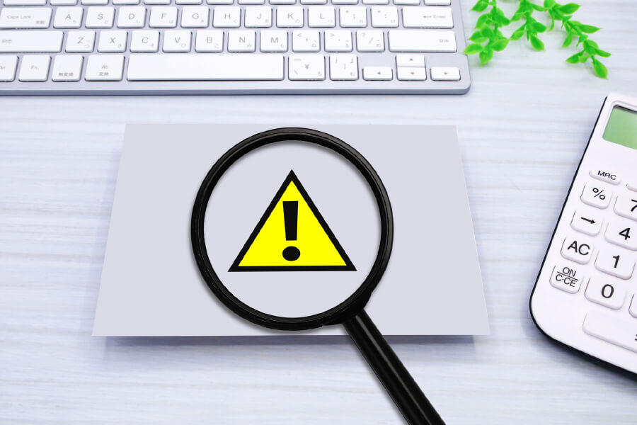 予算消化を無駄にしないための注意点 -イメージ写真