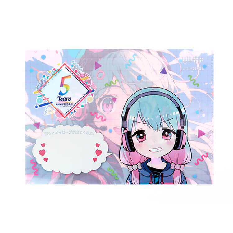 スクラッチクリアファイル-写真