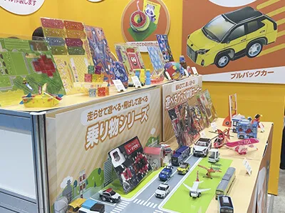 第7回販促EXPO春-ブース写真-PPクラフトなど遊べるグッズコーナー