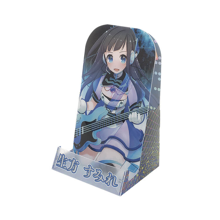 組み立てスマホ・ペンスタンド(ポスタータイプ)‐写真