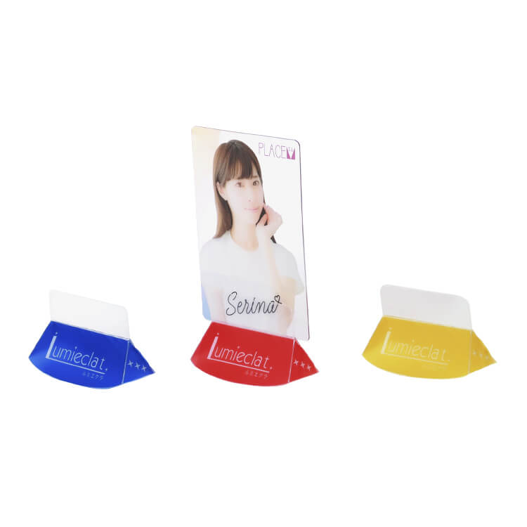 ゆらゆらクリアトレカスタンド‐写真