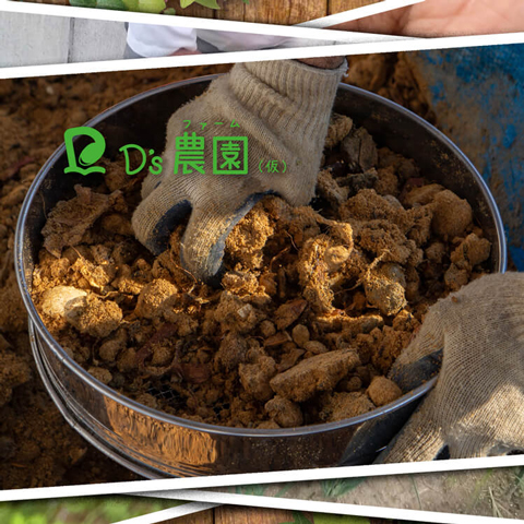 肥料作り初体験