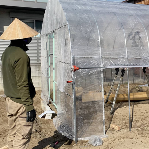 第一農園ビニールハウス(第二弾)