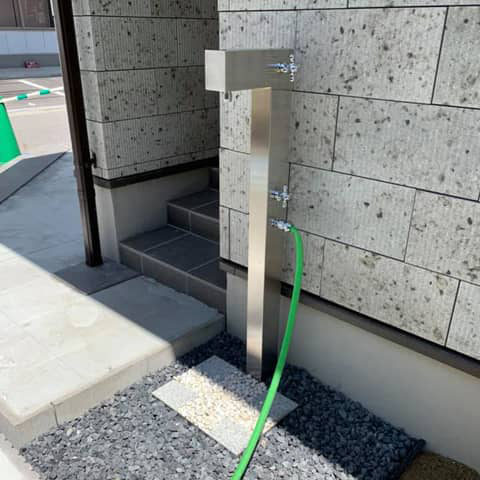 外構工場も大詰め