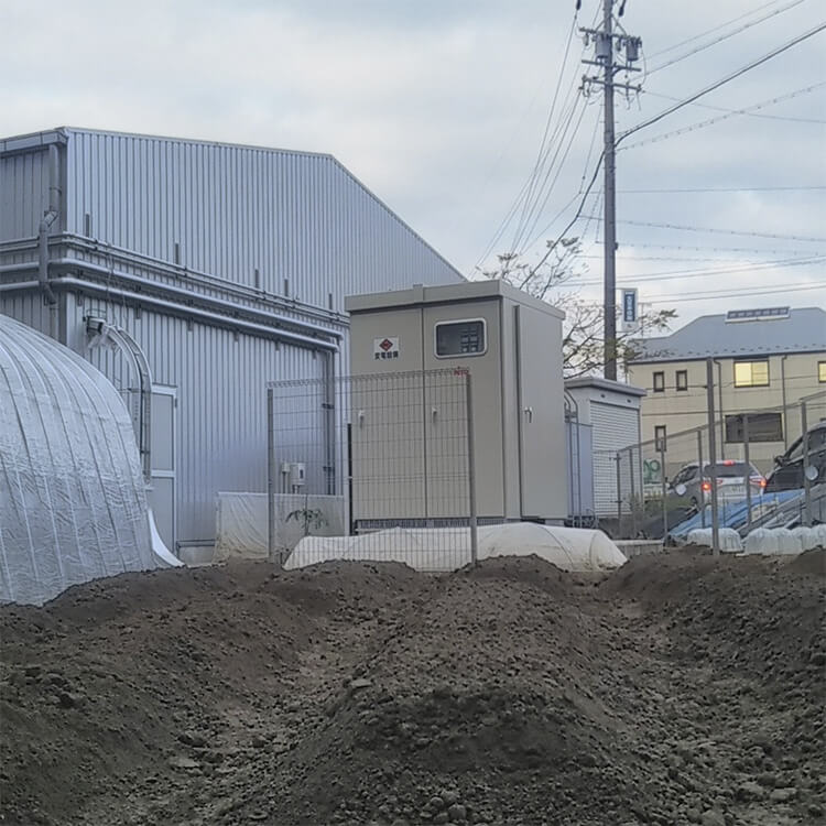 2020年11月撮影の農園西側の写真