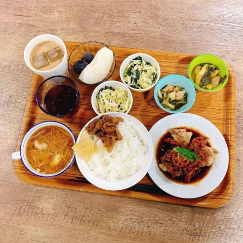 鶏とレンコンの生姜照り焼き