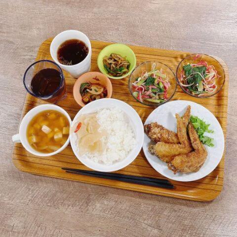 手羽先の甘辛唐揚げ