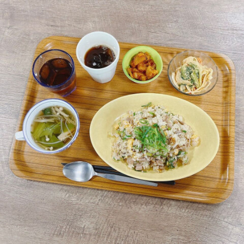 栗おこわと味噌肉じゃが