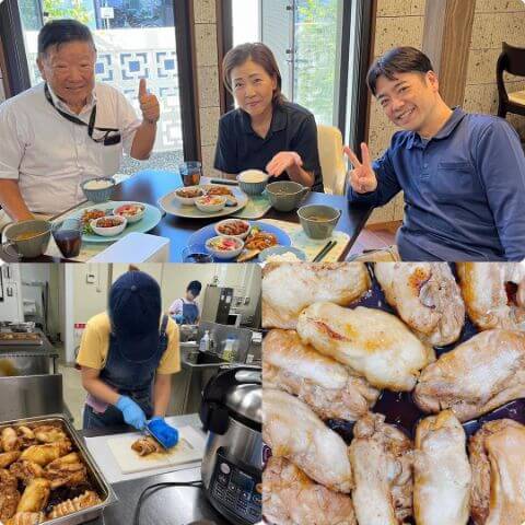 本日の素材たち