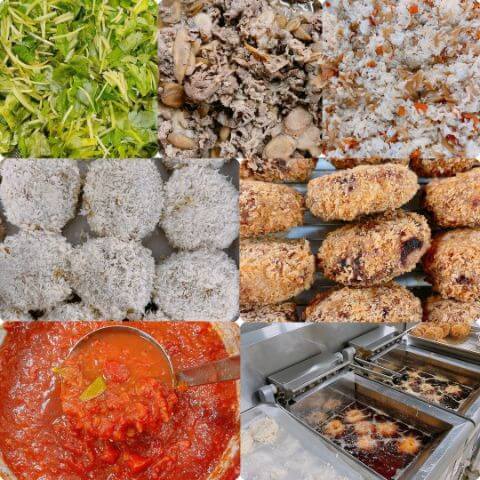 本日の素材たち