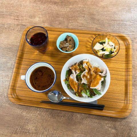 豚しゃぶ味噌ダレ丼