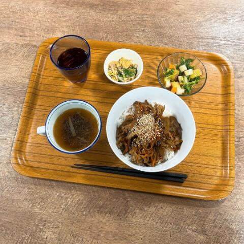 豚きんぴらごぼう丼