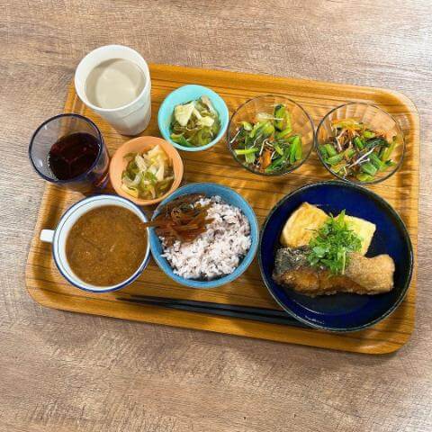 鮭と豆腐の揚げ出し