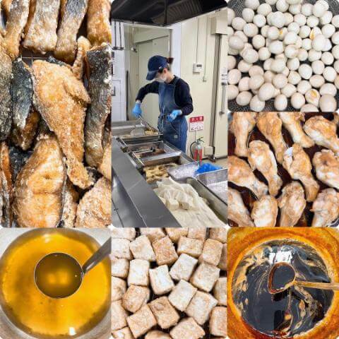 本日の調理の様子