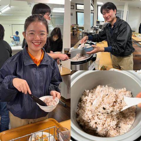 ベトナムの子も十六穀米は大好き