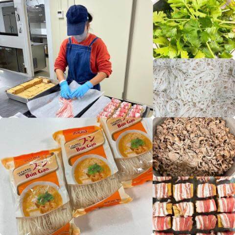 本日の調理の様子