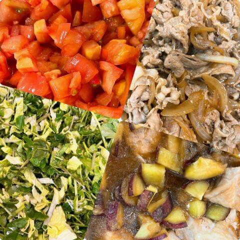 本日の調理の様子