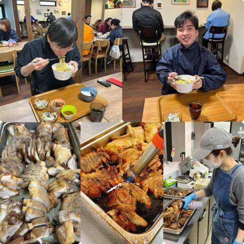 本日の調理の様子