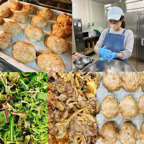 本日の調理の様子