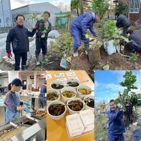 12月18日の調理の様子