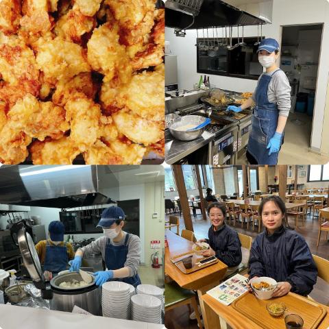 12月20日の調理の様子