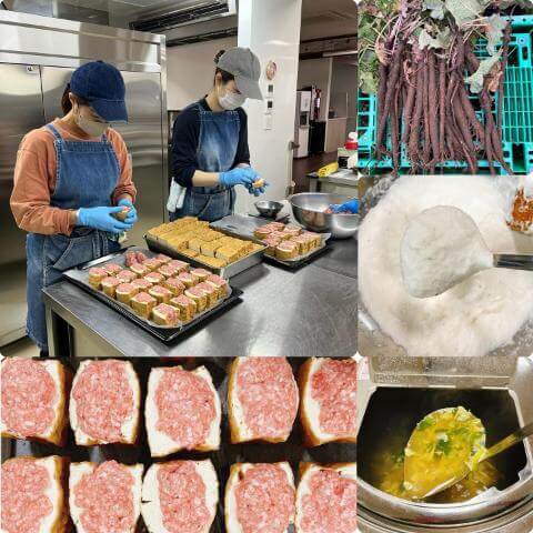 12月27日の調理の様子