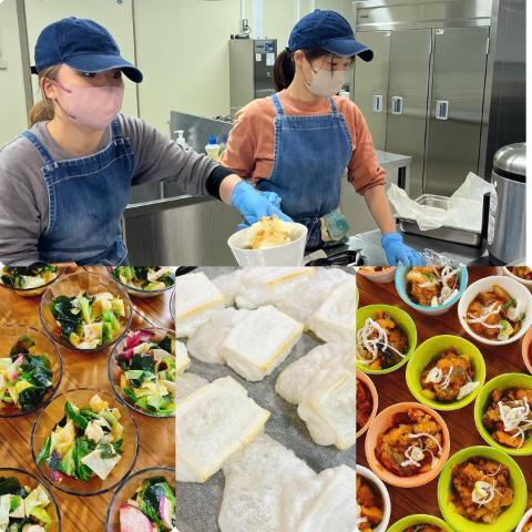 1月5日の調理の様子