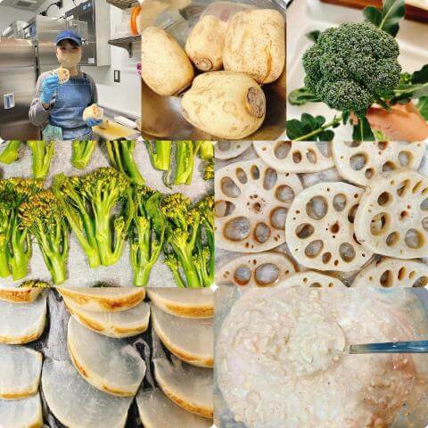 1月11日の調理の様子