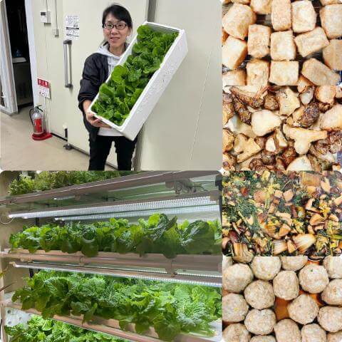 1月12日の調理の様子