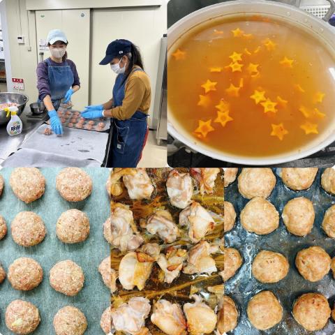 2月7日の調理の様子