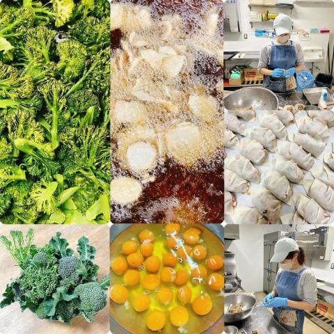 2月16日の調理の様子