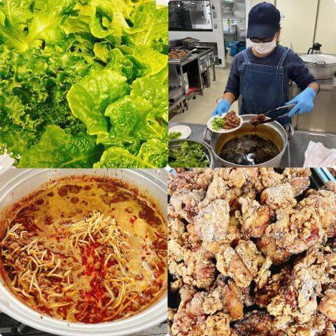 2月26日の調理の様子