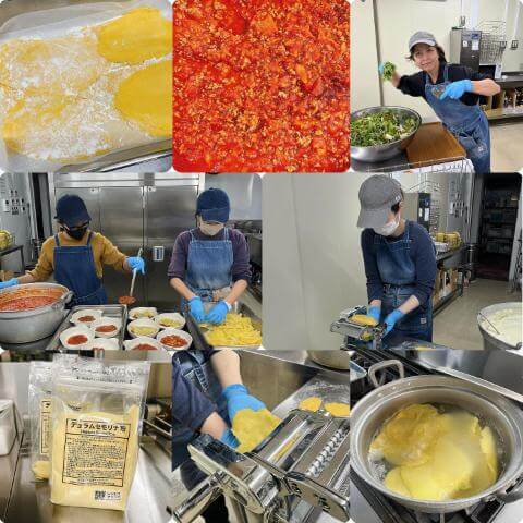 2月27日の調理の様子