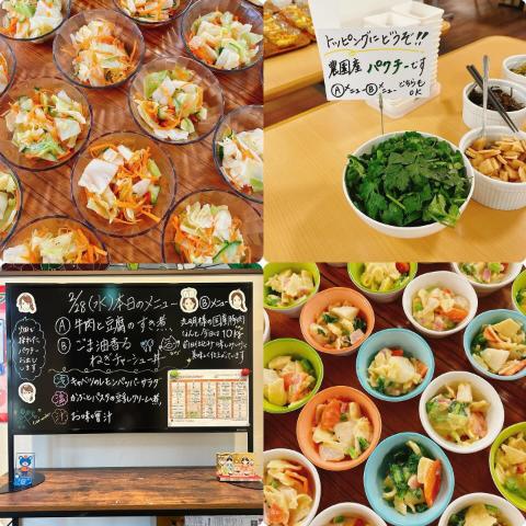2月28日の副菜とメニュー表
