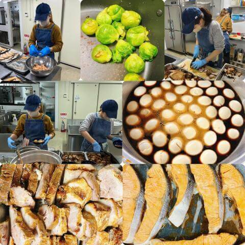 3月5日の厨房の様子