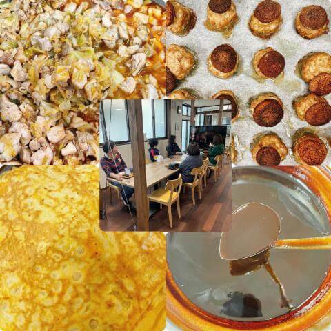 3月6日の厨房の様子とメインメニュー