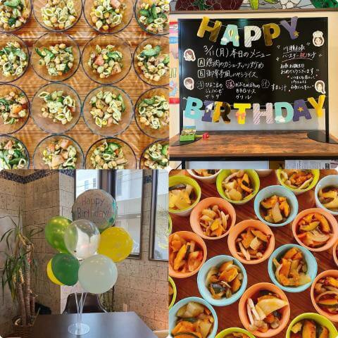 3月11日の副菜とメニュー表