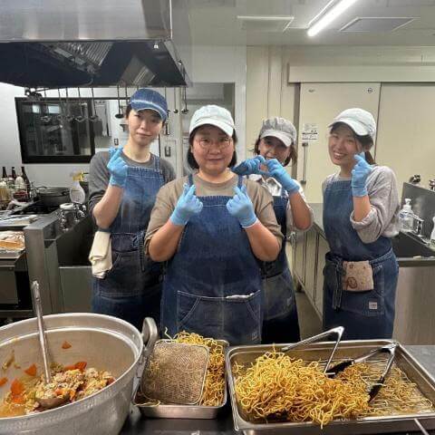 3月29日の厨房メンバー