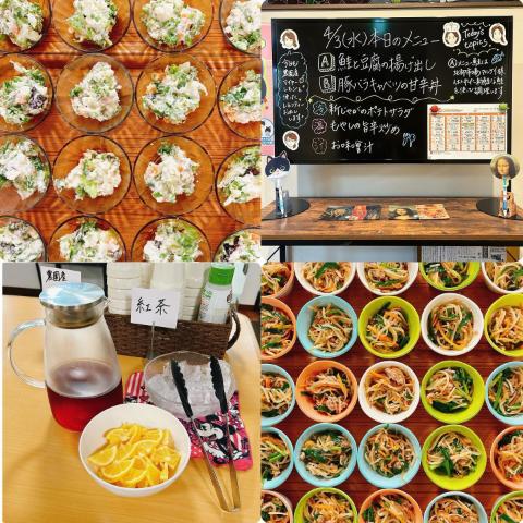 4月3日の副菜とメニュー表