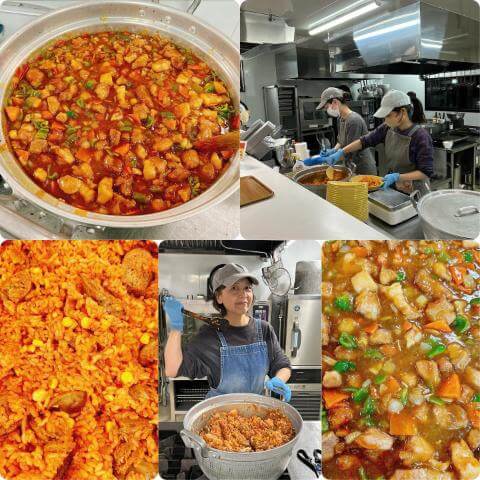 4月4日の厨房の様子