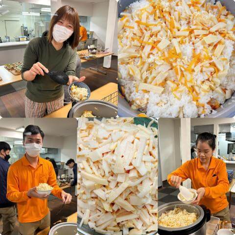 4月16日の炊き込みご飯