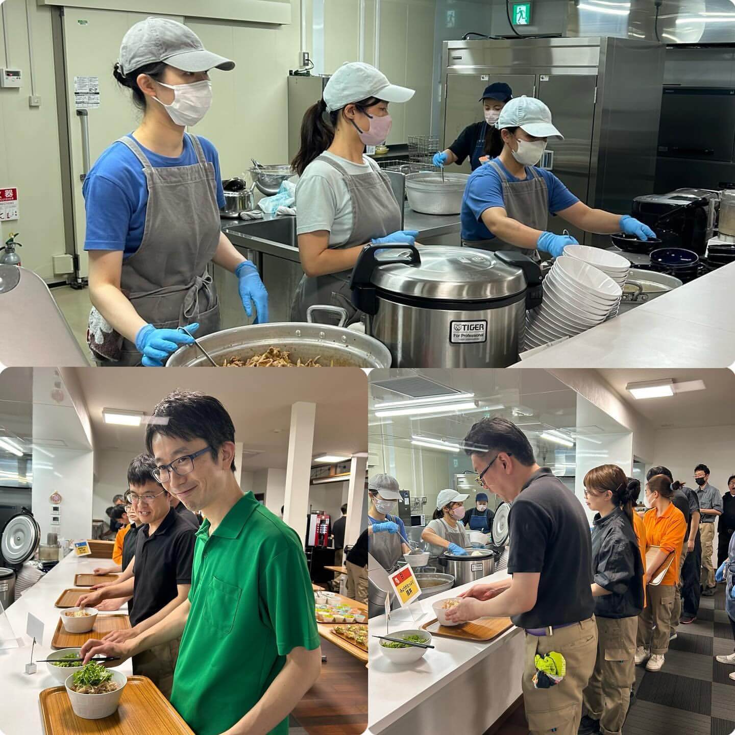 7月3日の厨房の様子