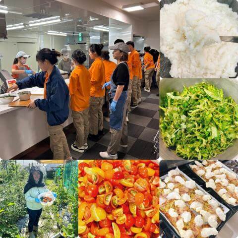 7月4日の厨房の様子