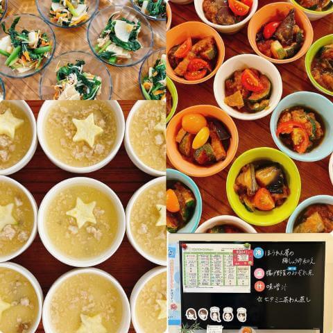 7月5日のメニューと黒板