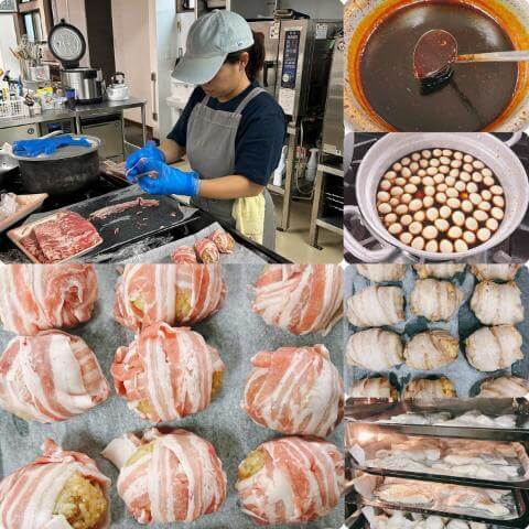 7月10日の厨房の様子