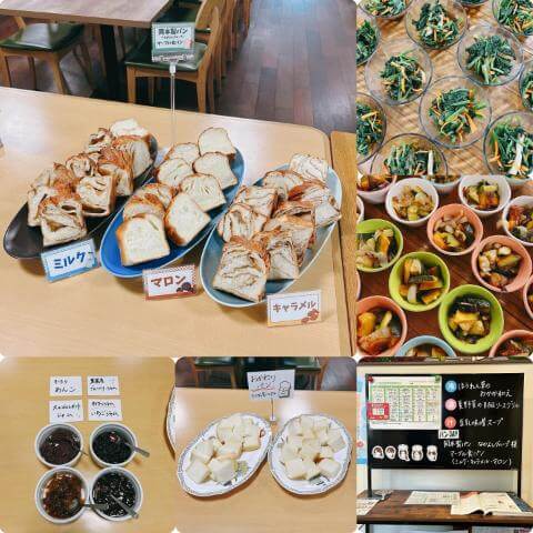 7月22日のメニューと黒板