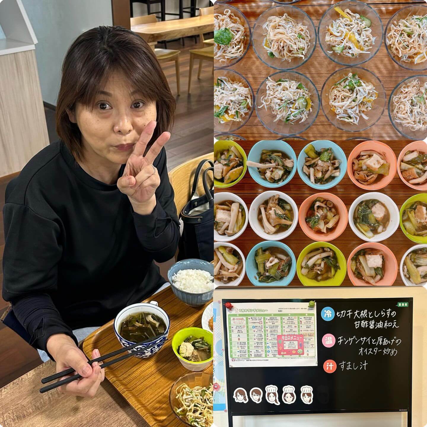 7月25日のメニューと黒板