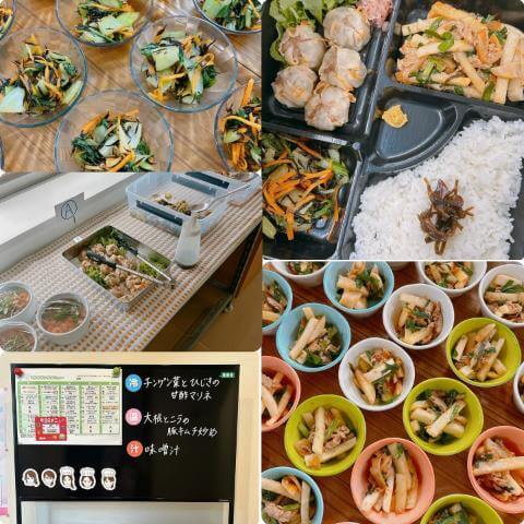 7月30日のメニューと黒板